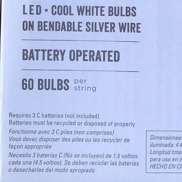 Twinkle String Lights - Bundle of 2 (NEW) - Picture 9 of 9